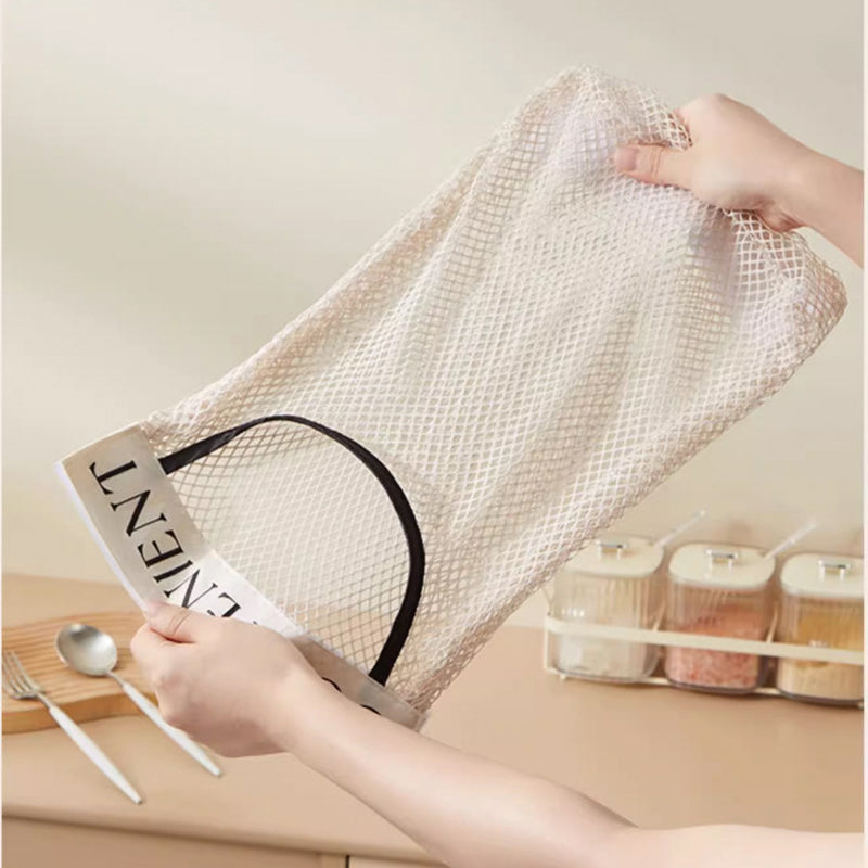 Multi-purpose mesh bag for hanging
