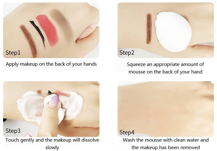 🔥Cloud-like touch, deep cleansing🔥Makeup Remover Cleansing Mousse Foaming Facial Cleanser