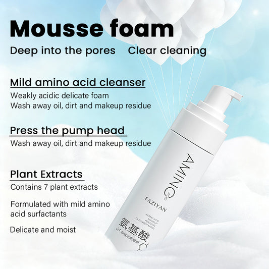 🔥Cloud-like touch, deep cleansing🔥Makeup Remover Cleansing Mousse Foaming Facial Cleanser