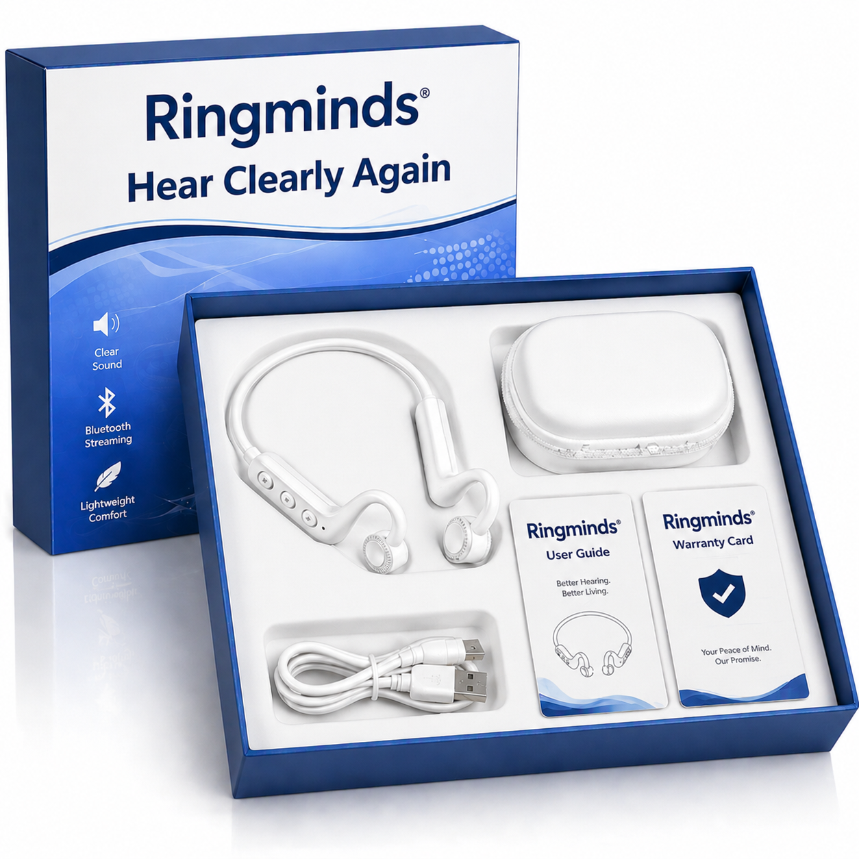 🌎Ends Today: 88% OFF!⏰👂Revitalize your ears again💖 💥 LIMITED TIME OFFER!🔥Advanced Bone Conduction Smart Hearing Aid