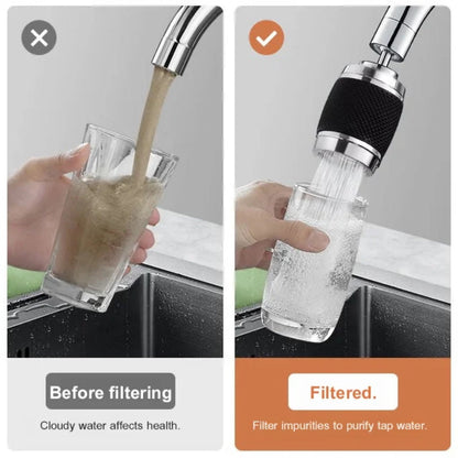 🔥Hot Sale（💥50%OFF）🔥360-Degree Swivel Splash-Proof Faucet Aerator