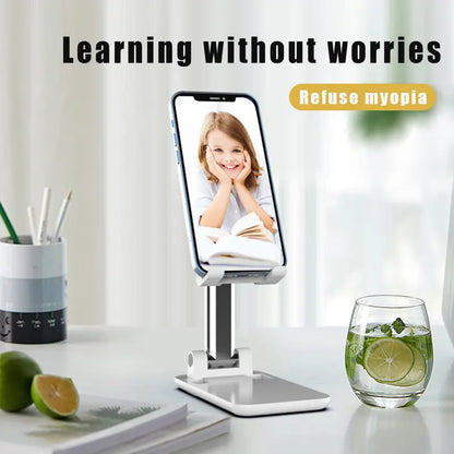 A fully foldable universal mobile phone stand