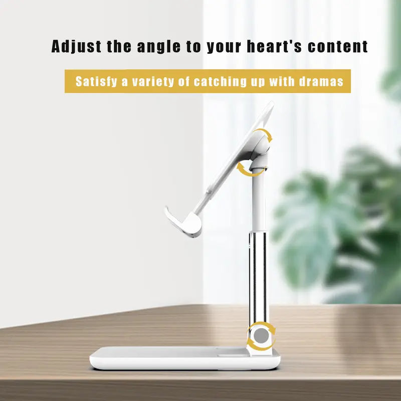 A fully foldable universal mobile phone stand