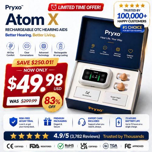 🔥 Today Only! KLENIMORE™ Atom X Smart Hearing Aids — Hear Clearly, Feel Confident Again 💖